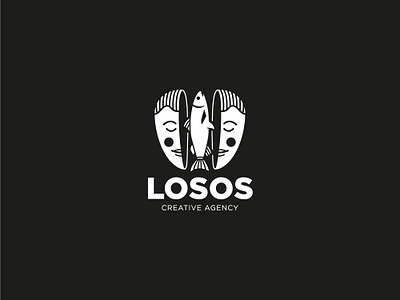 Losos logo design branding design graphic design icon identity illustration logo logotype minimal vector