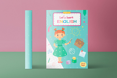A bright book cover for the kids book book cover book for kids bookcover bright book cover child child book cover design for kids girl kid learning notebook textbook