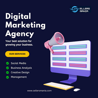 Digital Marketing Agency 3d branding creative disgn digital digitalmarketing graphic design logo motion graphics seo socialmedia webdeveloper