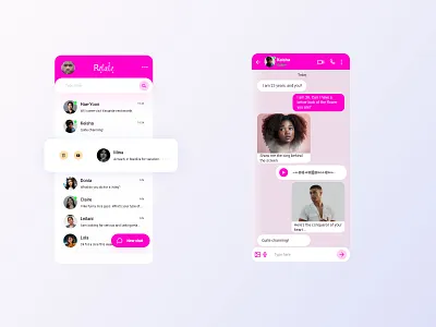 #Daily UI: Direct Messaging app design dailyui design graphic design mobile app ui ux