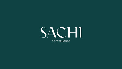 Sachi Coffeehouse branding logo logotype minimal simple typography