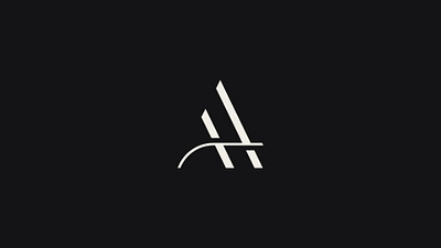 Art&Act branding lettermark logo minimal simple typography