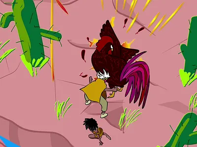 In the air By Totomaru 2d adobeanimate animation anime drawing