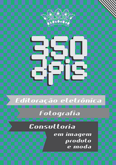 Folheto 350dpis folheto graphic design logo marca