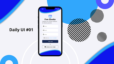 Página de sign up #DailyUI #01 ui