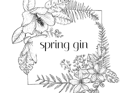 Spring White Label - Badge branding design dribbble featured graphic design illustration
