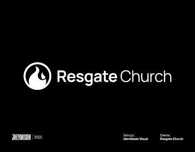 Resgate Church | Identidade Visual brand branding church identidade visual igreja logo logo design logotipo