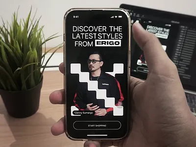 E-Commerce Mobile App Prototype animation apparel card e commerce ecommerce ecommerce app erigo fashion fashion app interaction design marketplace mobile mobile app online store protopie prototype shop shopify store ui