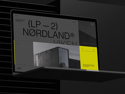 Nørdland // / landing ui web webdesign webpage website