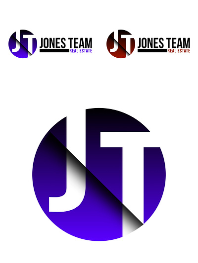 Jones Team Real Estate app brand management branding company logo design digital design graphic design illustration logo logo design typography ui ux vector