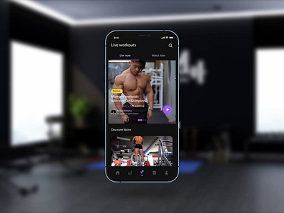 Fitly - Fitness & Workout Training App animation app athlete body branding builder design fitness graphics design gym health interaction mobile motion motivate nutrition tracking ui ux workout