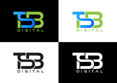 TSB Letter, Typography Logo Design branding design graphic design graphicdesign illustrator logo logodesign modern logo tsb tsb logo typography logo
