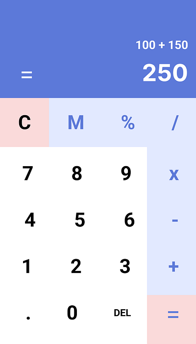 Calculator ui ux