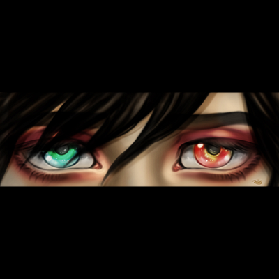 Eyes Sparkle art digital art illustration