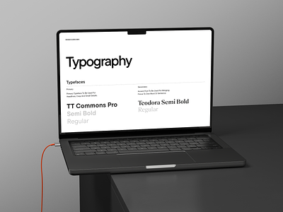 Typography Pairing blog clarity concept design landing page minimalist portfolio typograhpy ui ux web design webdesign website