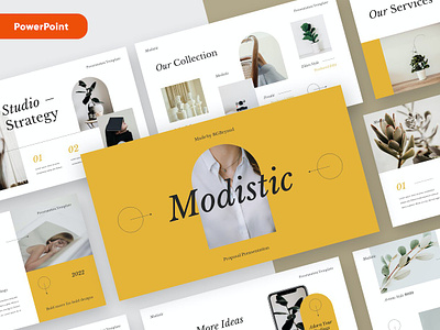 Modistic - Creative Proposal Powerpoint Template abstract business clean corporate download google slides keynote pitch deck powerpoint powerpoint template pptx presentation presentation template professional slides template ui ux web website