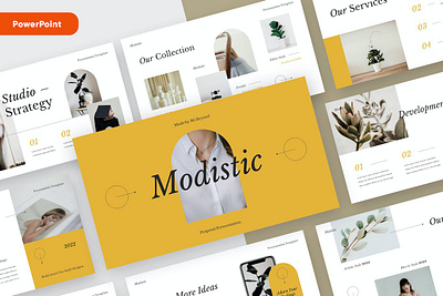 Modistic - Creative Proposal Powerpoint Template abstract business clean corporate download google slides keynote pitch deck powerpoint powerpoint template pptx presentation presentation template professional slides template ui ux web website