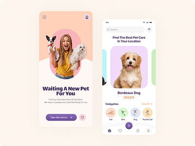 Pet Shop Mobile App Design by Muhsin on Dribbble