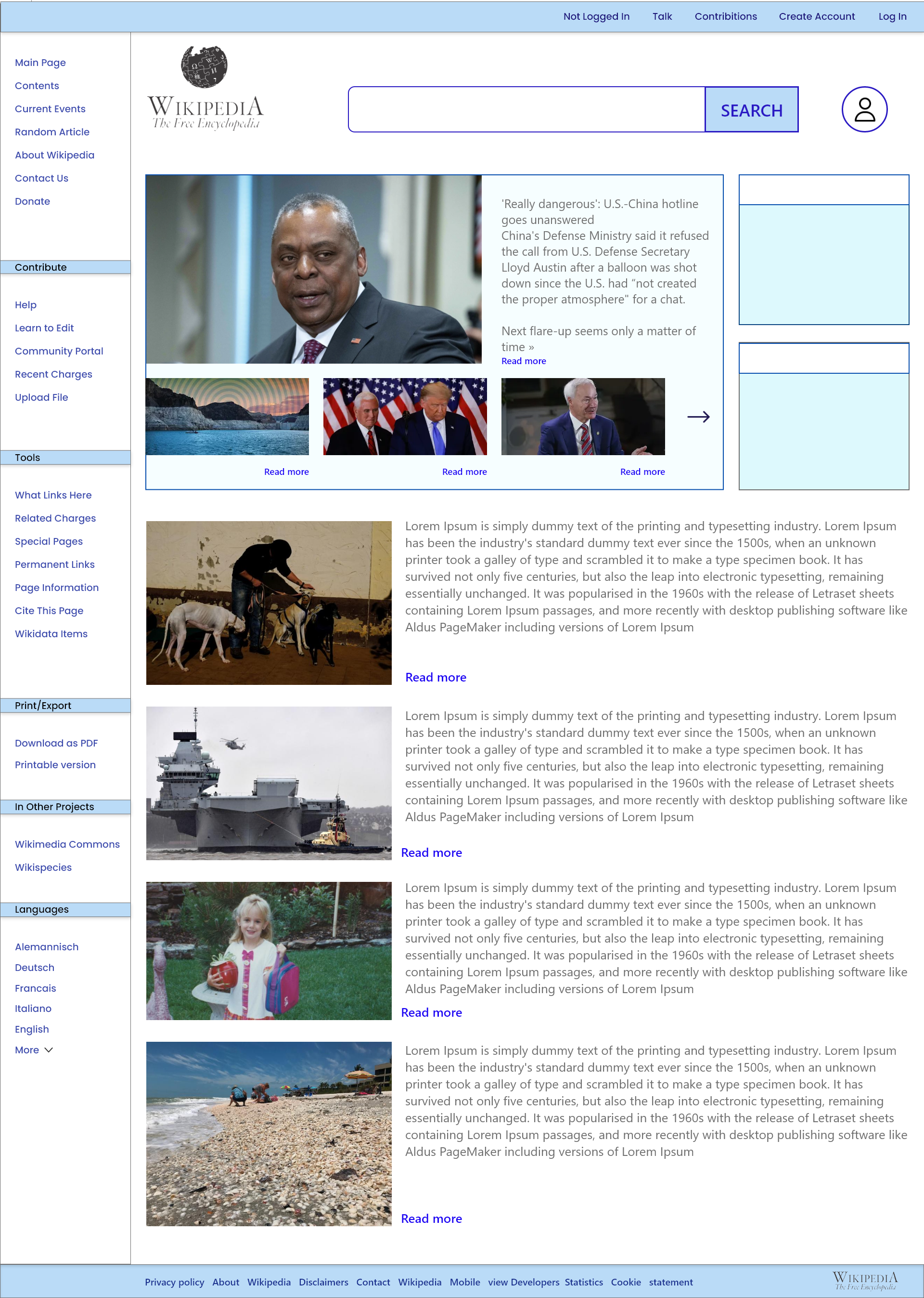 Example of Redesigned #WIKIPEDIA#