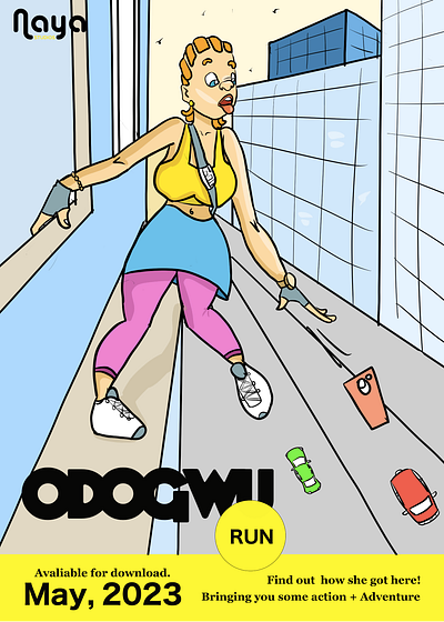 Odogwu Run! ~ Comic Book