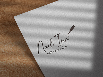NailInn branding graphic design logo