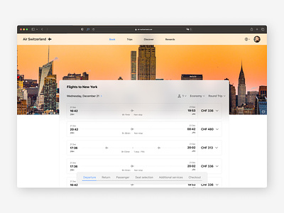 Flight Booking Website airline application booking clean concept daily ui dailyui departure design interface minimal reservation site ui ui design uidesign user interface web webdesign website