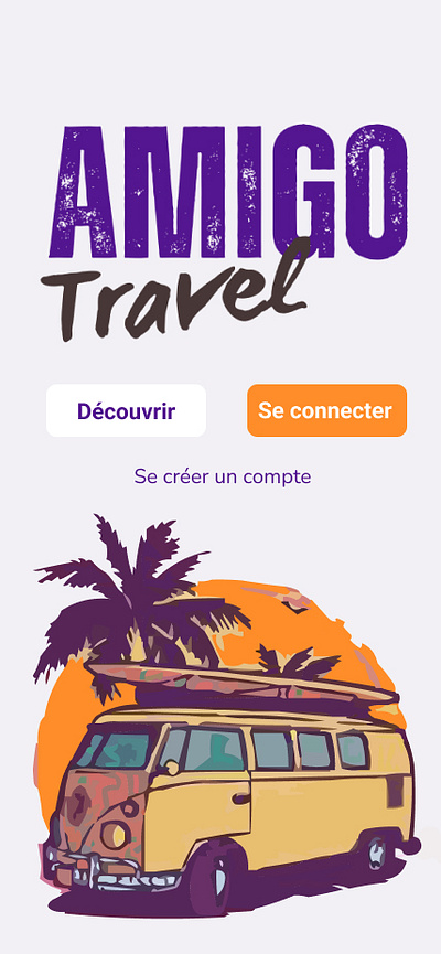 Travel App app travel ui ux