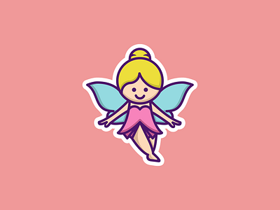Cute Fairy Character Design animation brand brand design branding chlidren design drawing fairy graphic design icon illustration kids logo mascot vector