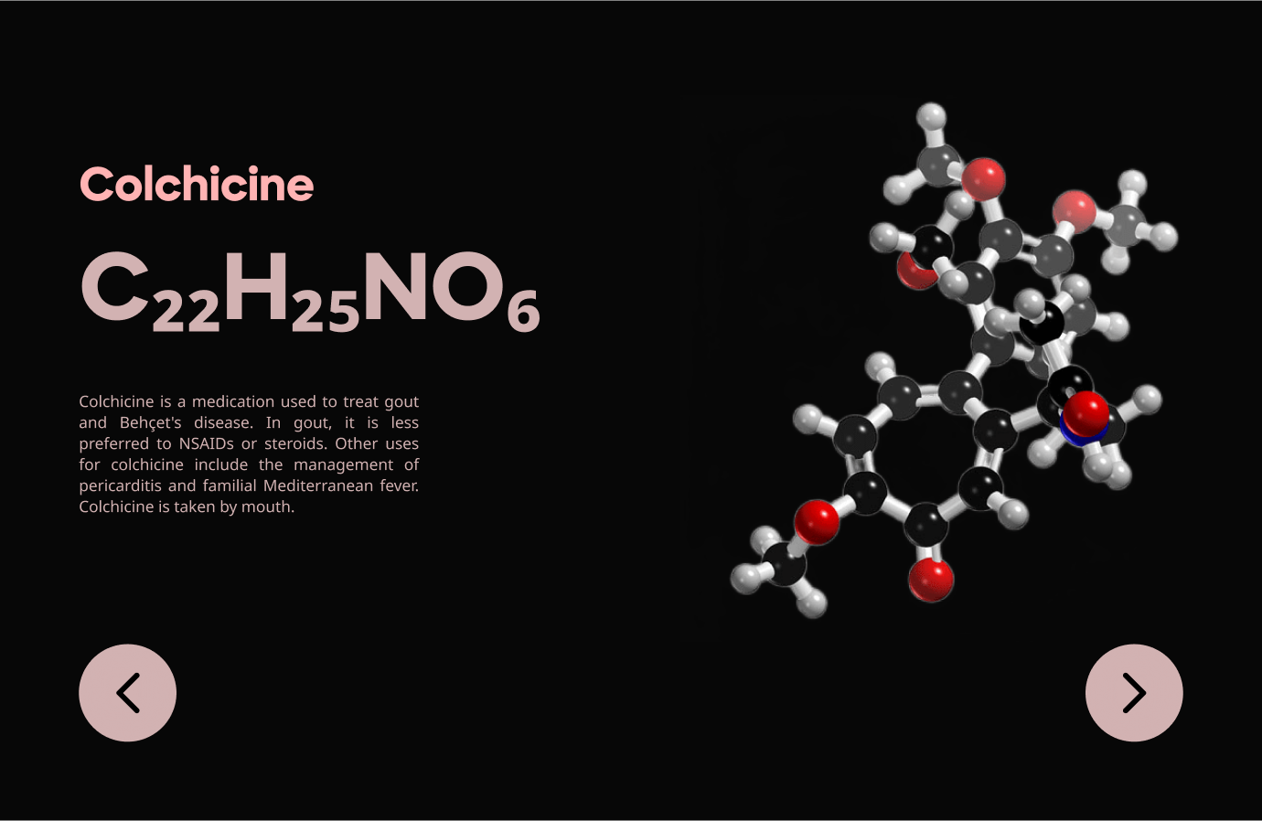 Molecule Fact Generator by Fikayo Anikwe on Dribbble