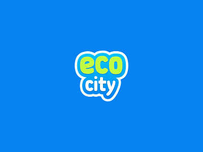 Eco City - Game Logo cartoon game logo