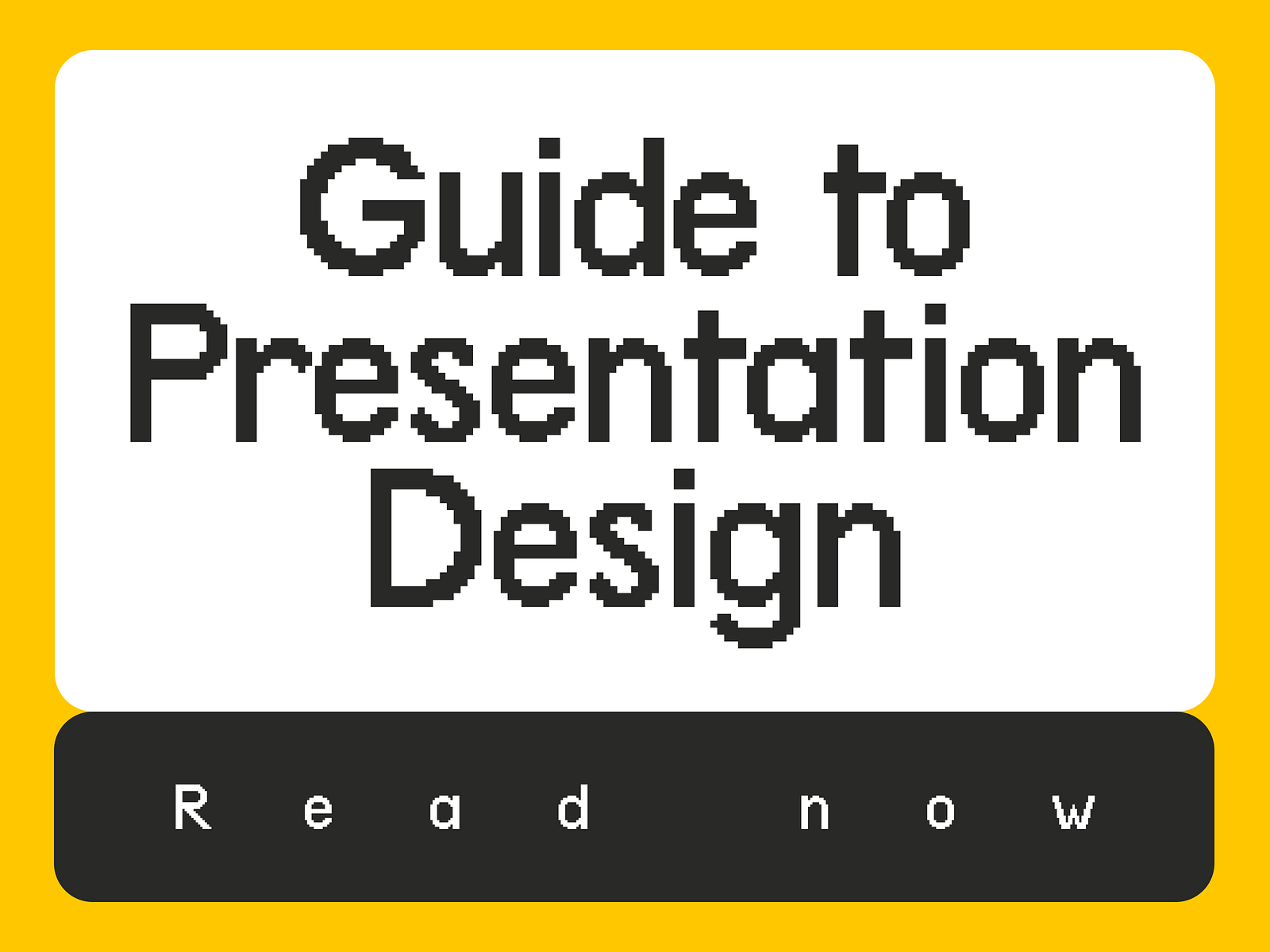 guide for presentation design