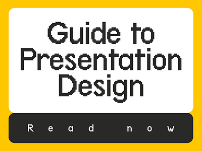 Guide to Presentation Design design presentation readymag