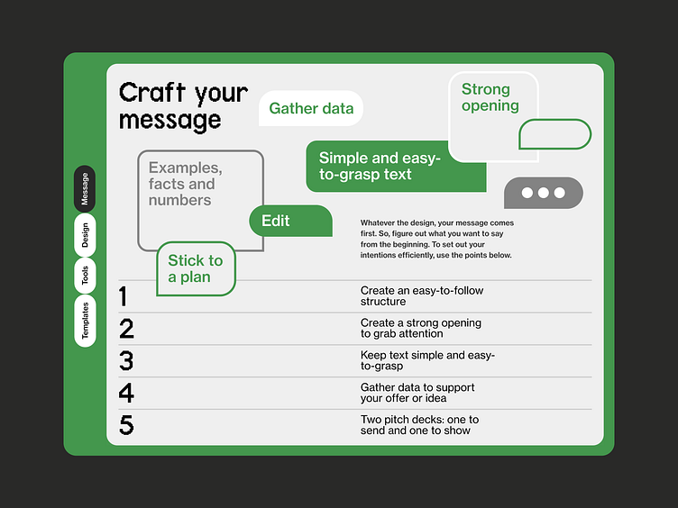 guide for presentation design