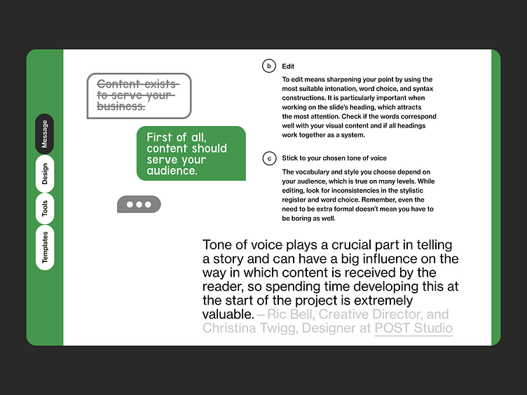 guide for presentation design