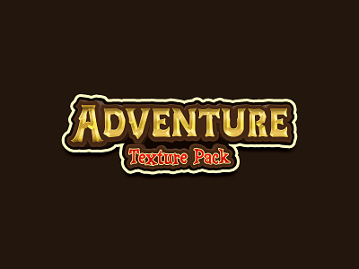 Adventure Texture Pack - Game Logo cartoon fantasy game logo