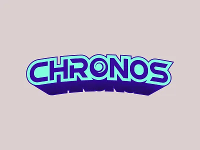 Chronos - Game Logo cartoon game logo