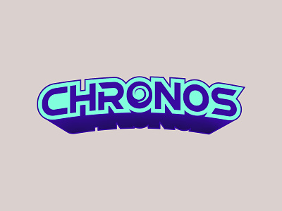 Chronos - Game Logo cartoon game logo