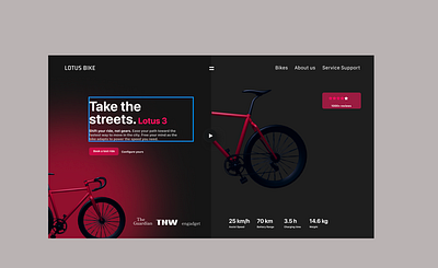 Bike Shop web application app b bicycle bike bike shop modern ui