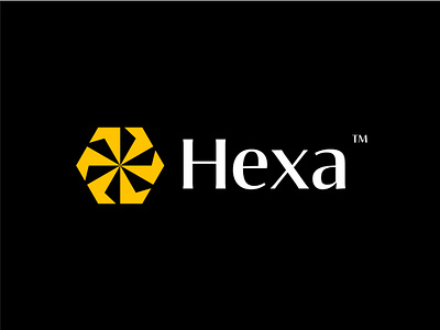 Hexa logo design bold brand brand design brand identity brand identity design branding design graphic design logo logo design logo designer minimal modern simple
