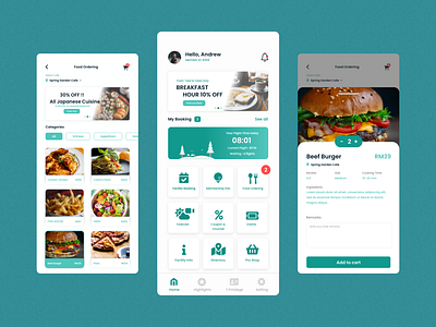 Food Ordering Apps adobe xd food ordering front end mobile apps uiux