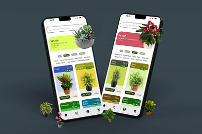 Love the Green - Plants graphic design love the green ui uiux designer ux web web desginer