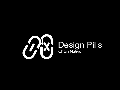Design Pills branding chainnative graphic design logo logodesing techcompanylogo techlogo vector