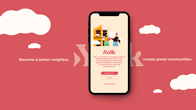 Yolk App application branding design graphic design illustration logo ui uidesign uiux visual identity