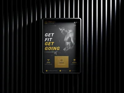 Poster/Flyer for gym advertisement adobe illustrator adobe photoshop advertising flyer designs gym flyers gym posters poster design