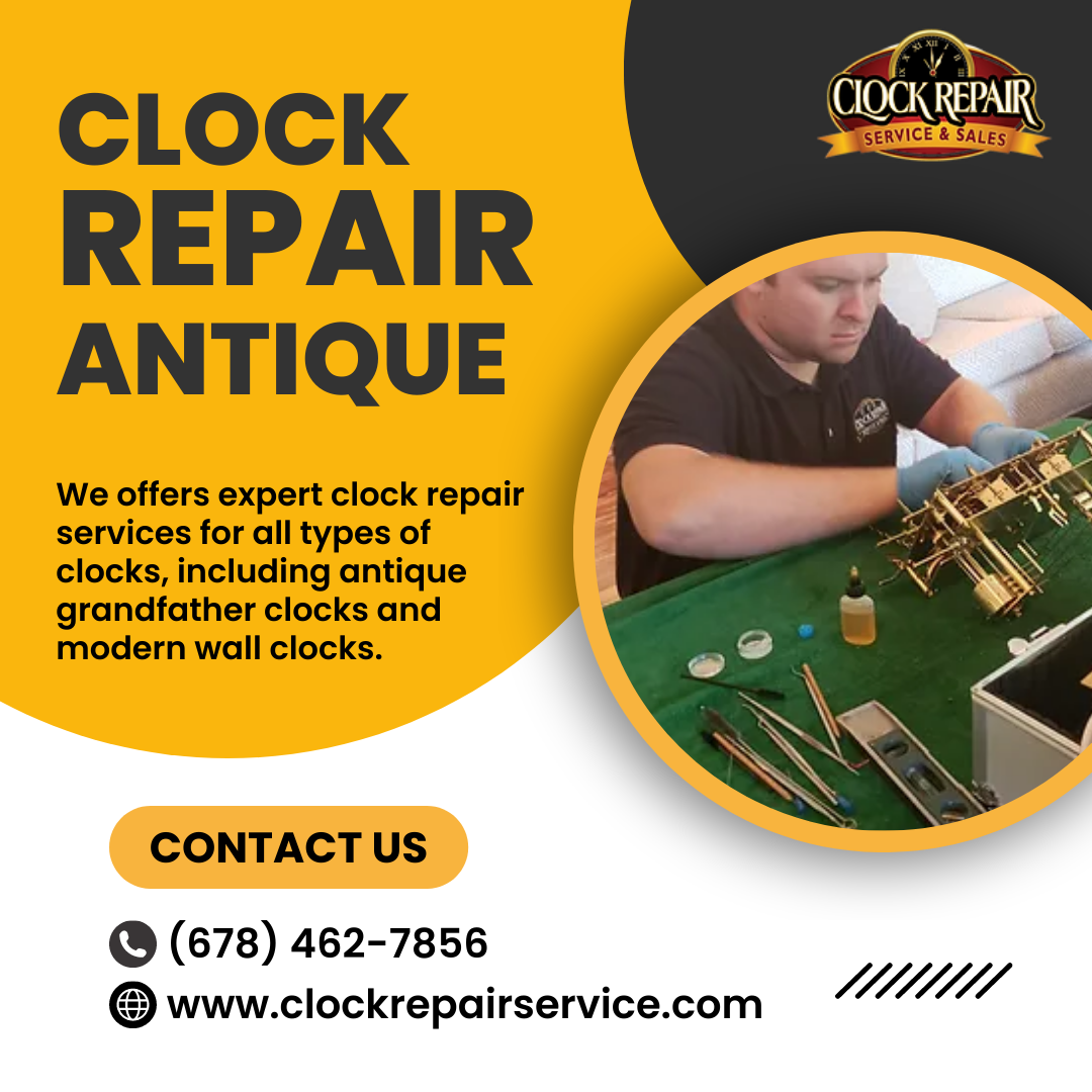 Clock Repair Antique by Clock repair Service on Dribbble