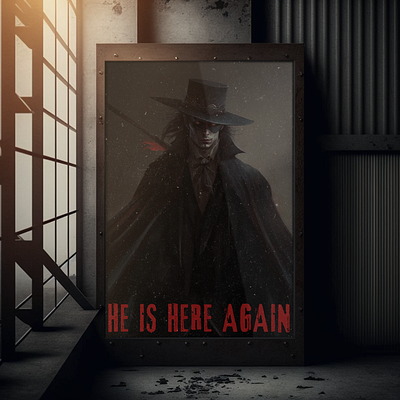 He is here again art artist artwork capitangamers design digitalart graphic