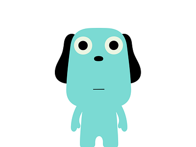 good boy animal cartoon character design dog dribbble illustration mascot pet
