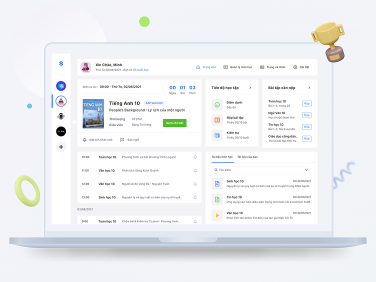 Online Class by Nguyen Khanh Linh on Dribbble