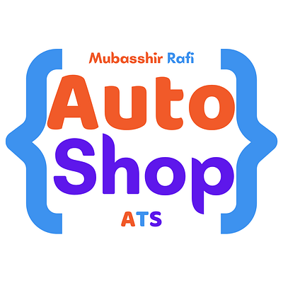 Auto shop - ats Logo branding logo