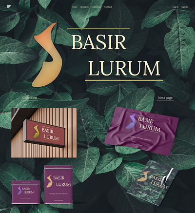 Brand identity Basir Lurum brand identity branding concept design graphic design identity logo vector web design